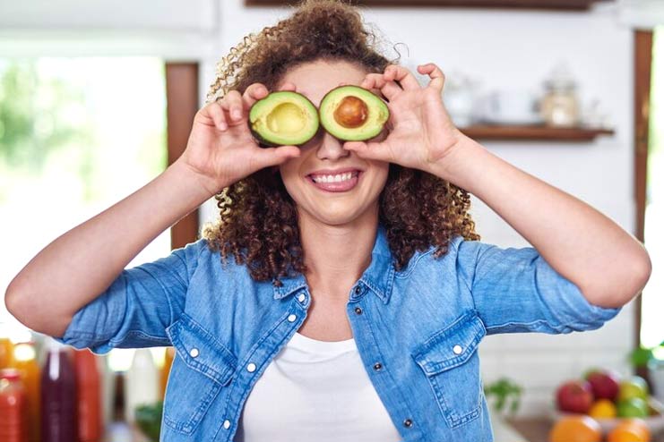 Avocado hair mask