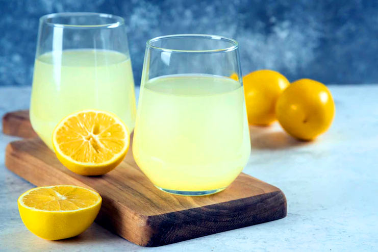 Hot Lemon Water