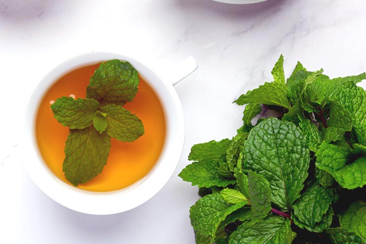 peppermint tea