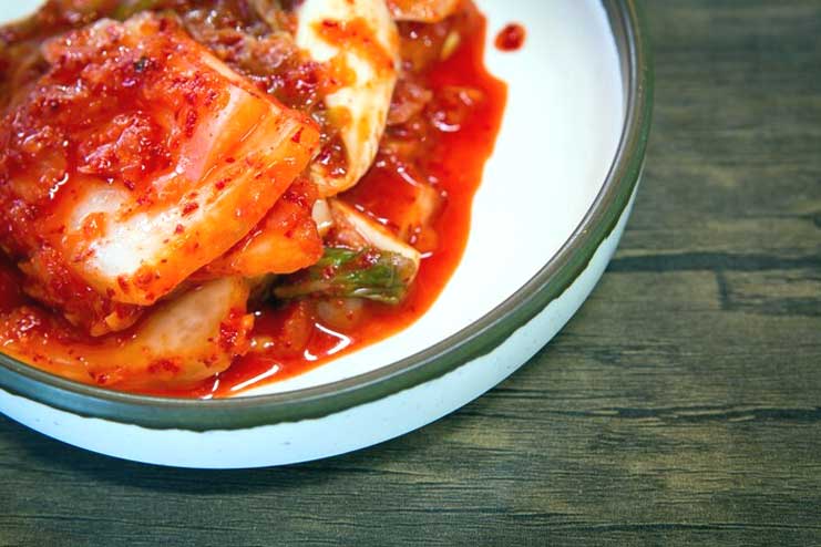 Kimchi Low calorie food