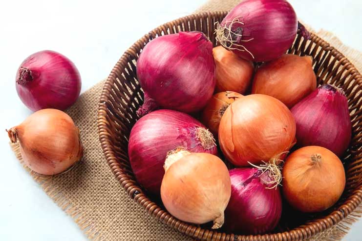 Onion and skin health