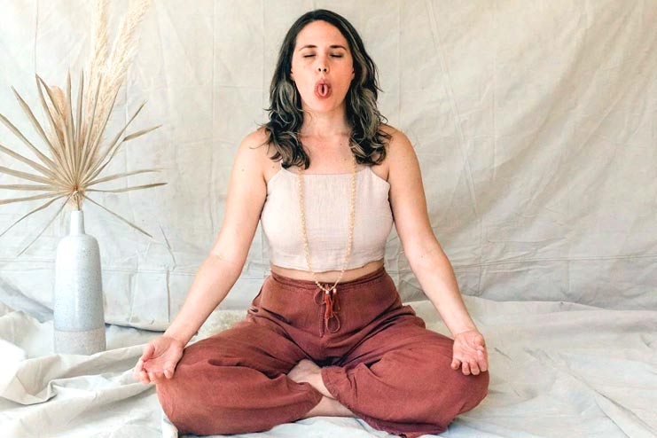 Sheetali Pranayama Cooling Breath