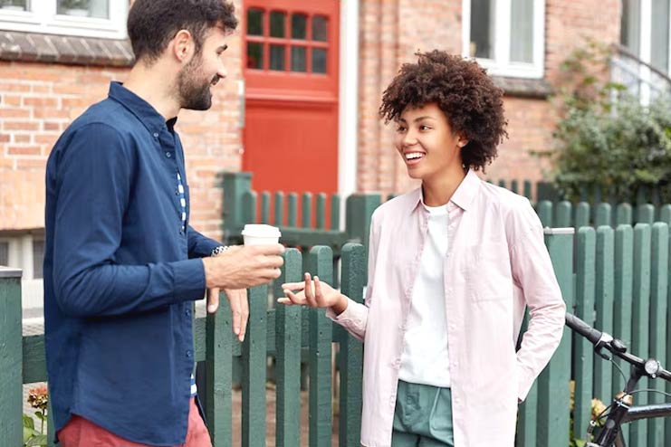 Listen to your partner when they talk to you