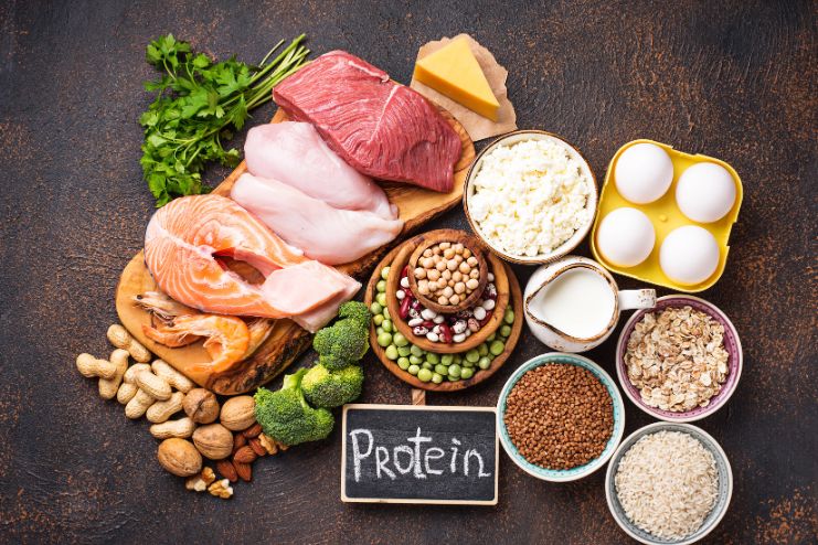 Eat healthy high-protein foods