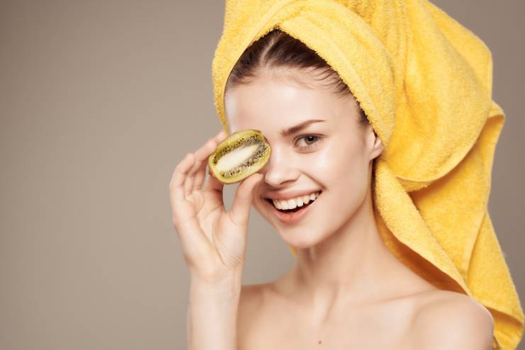 Healthful skin with Kiwi