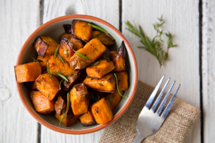 Sweet potato protein content