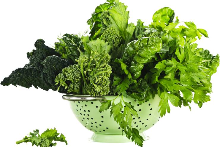 Leafy vegetables