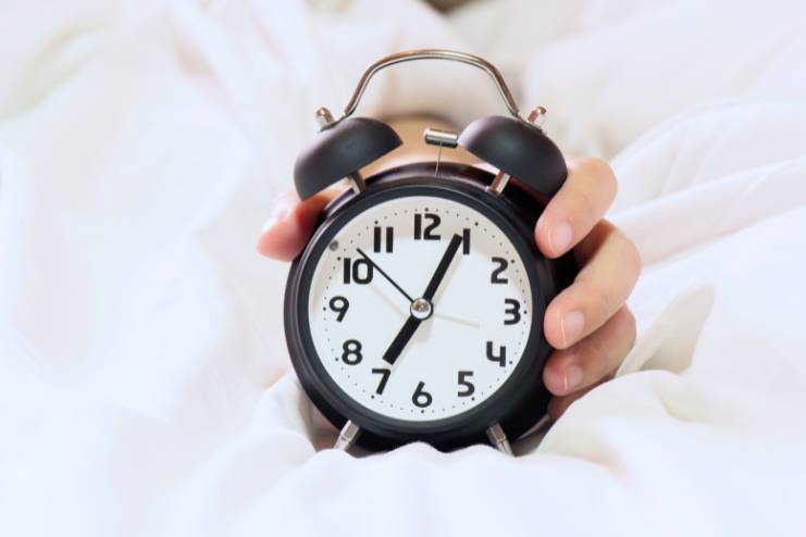 Move your alarm to avoid hitting snooze