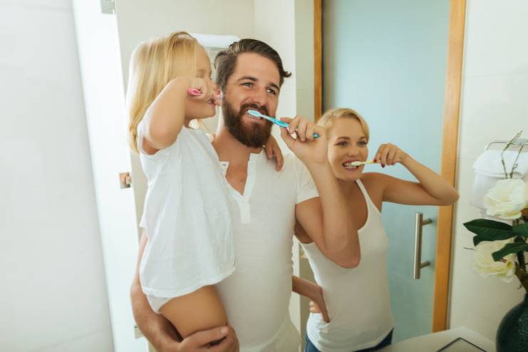 Practice regular brushing after meals