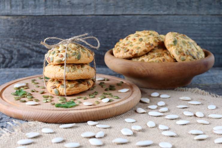 Pumpkin Seed Biscuits