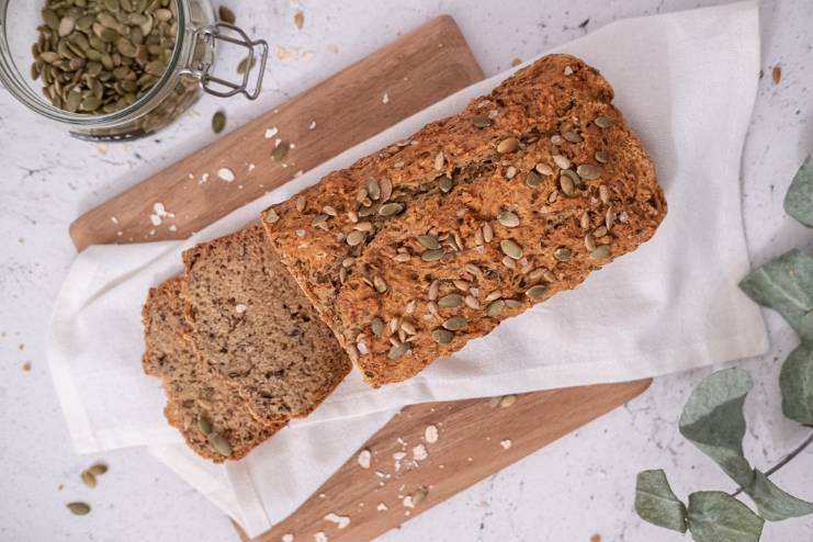 Pumpkin seed bread