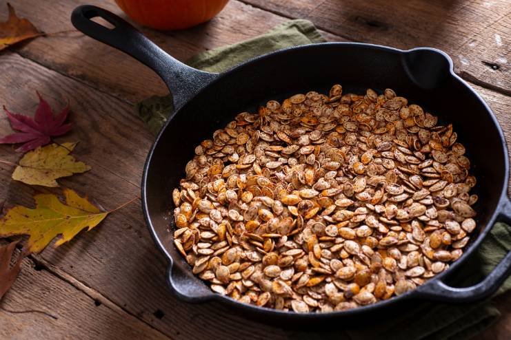 Roasted pumpkin seeds