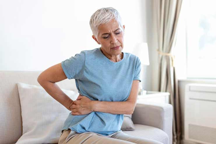 Symptoms of kidney stones are