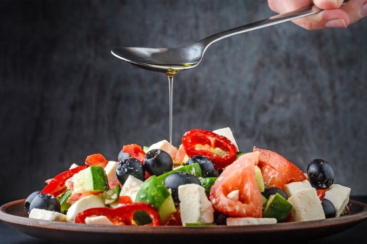 Amount of olive oil per day for a healthy diet