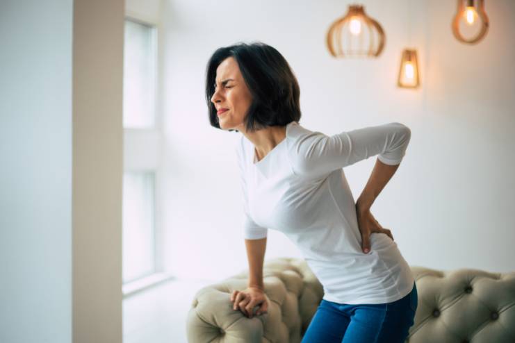 Back pain in female