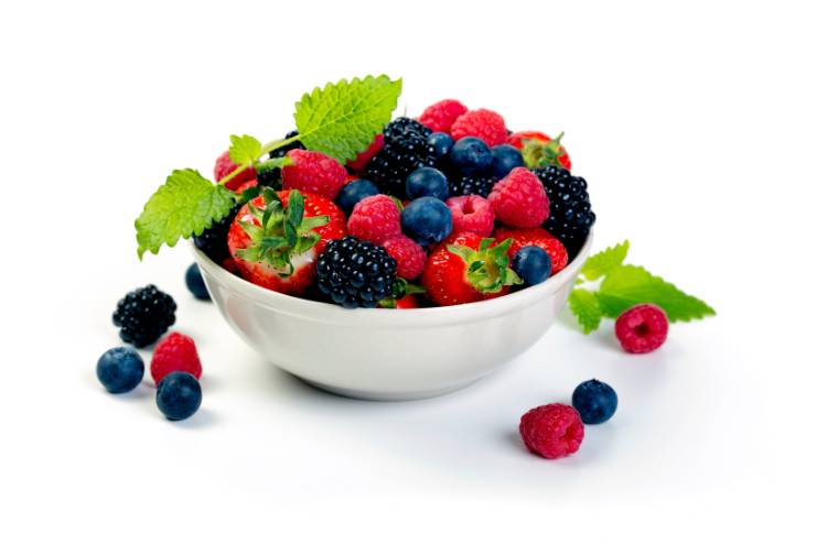 Bowl of berries