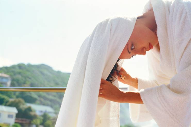 Towel drying