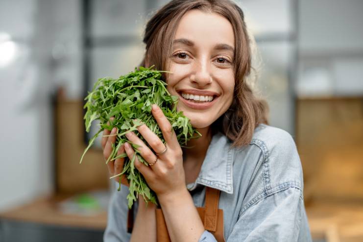 Vitamins and Minerals in arugula