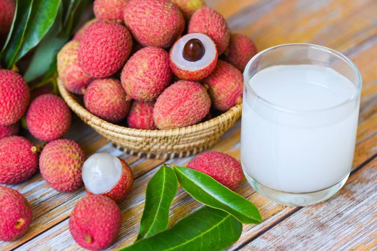 Antioxidants in lychees