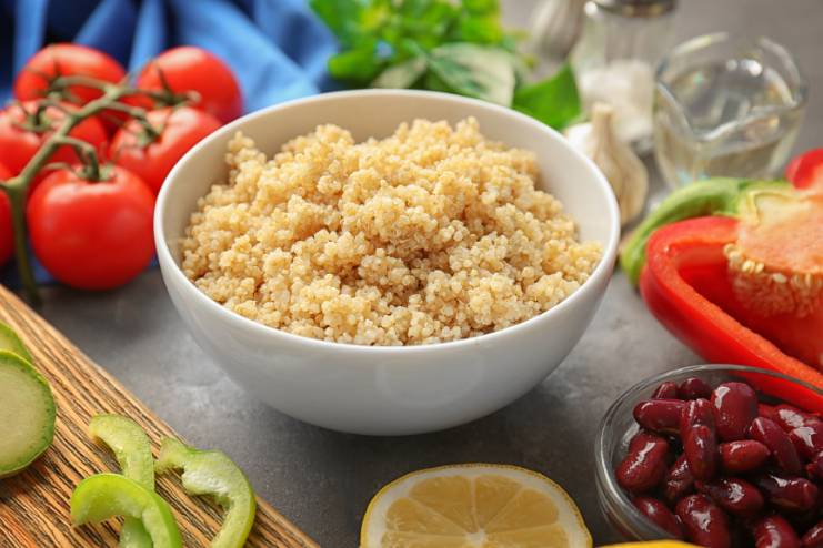 Quinoa High in fibre