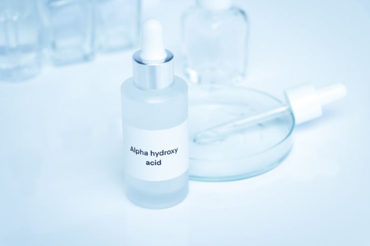 Alpha hydroxy acid Exfoliants