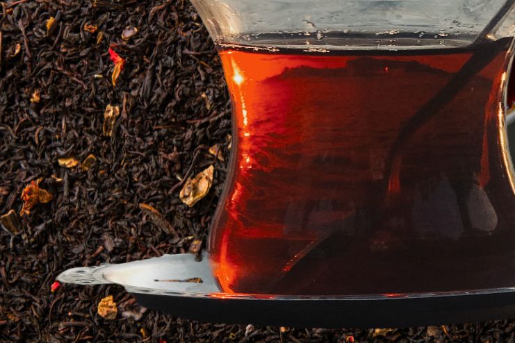 Black tea rinse