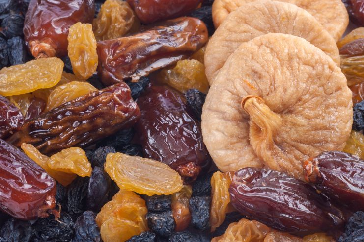 Dates, Raisins Figs