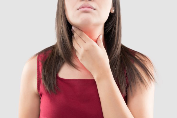 Other symptoms associated with a neck lump