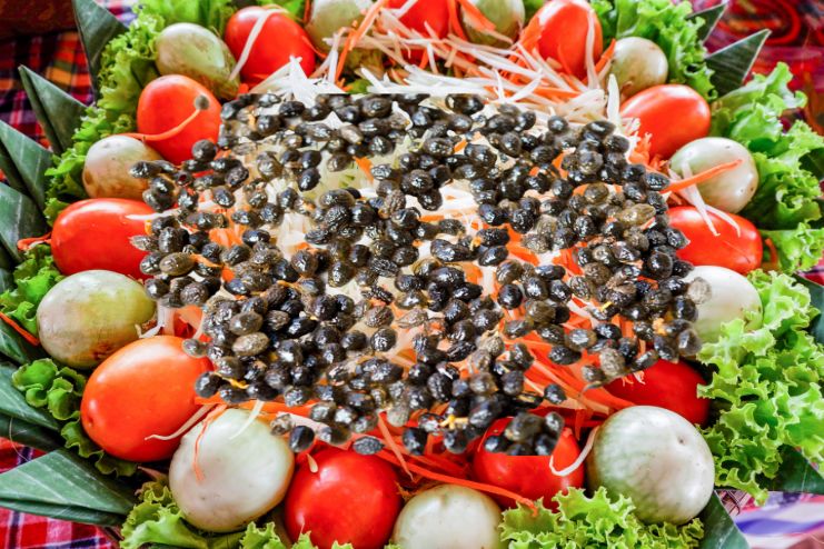 Papaya Seed Salad