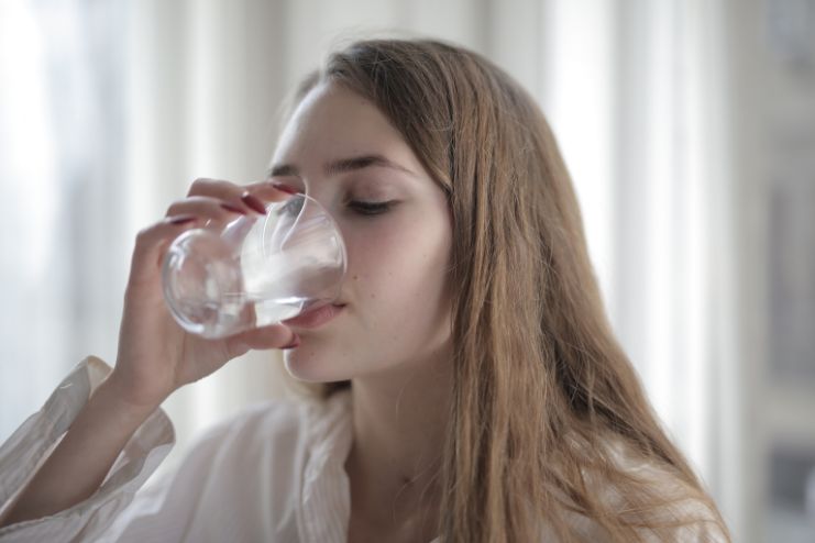 Drink sufficient water