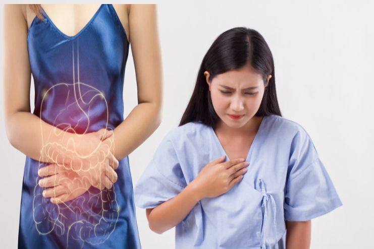 Symptoms of a sick intestine