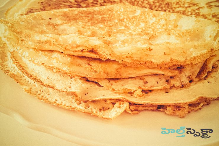 Chia flour pancake