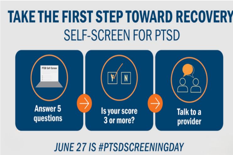 Self-screening for PTSD