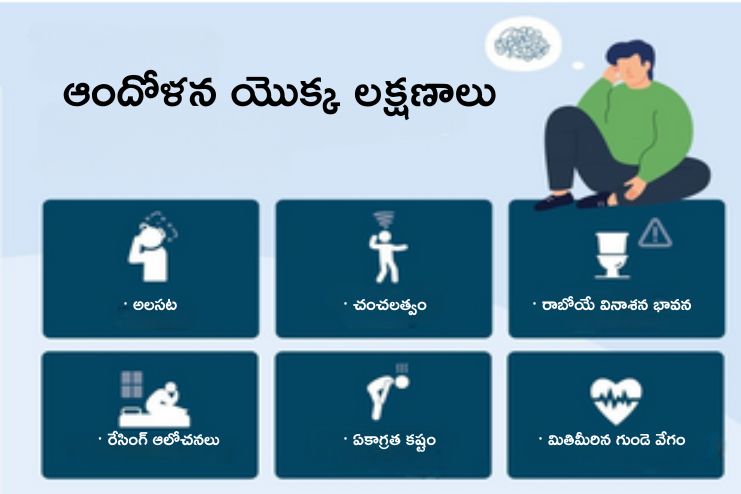 Symptoms of anxiety