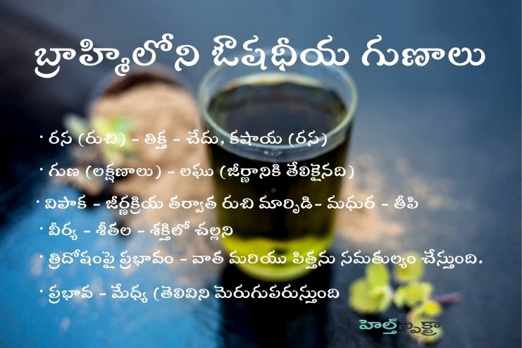 Brahmi – medicinal properties