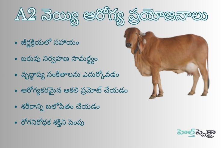 Health Benefits of A2 Ghee