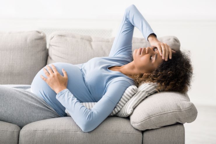 In pregnancy