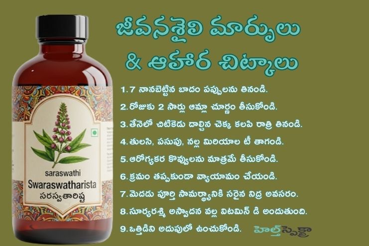 Lifestyle, diet tips