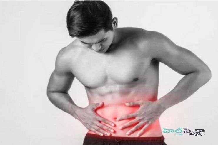 Symptoms of abdominal strain 2