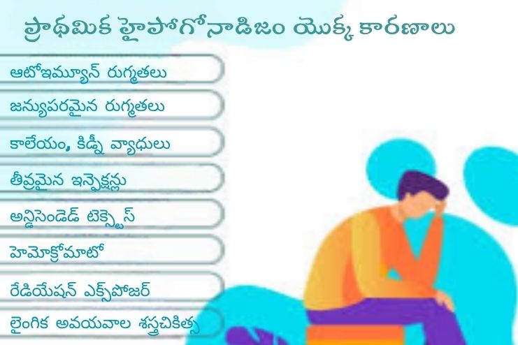 causes of primary male hypogonadism