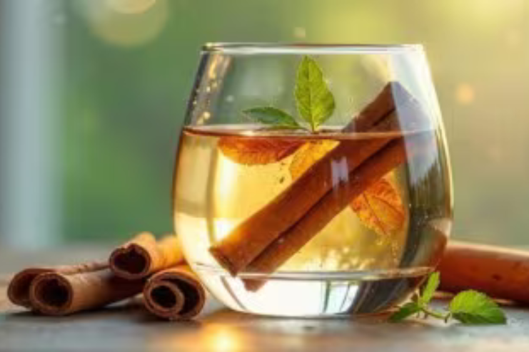 Cinnamon and peppermint water