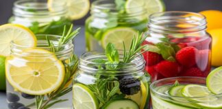 బెల్లీ ఫ్యాట్ కరిగించే 8 రుచికరమైన వాటర్ డిటాక్స్ డ్రింక్స్ - Eight Top Detox Water Recipes for Belly Fat Reduction Detox Water Recipes for Belly Fat