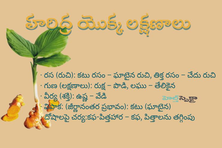 Properties of Haridra