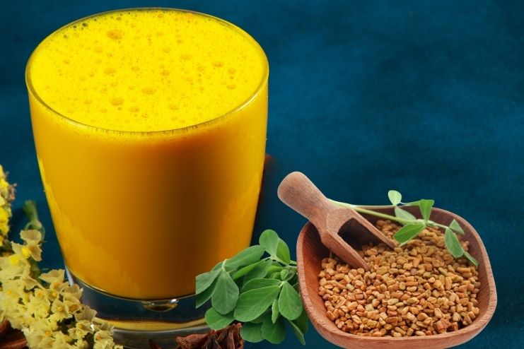 Fenugreek milk