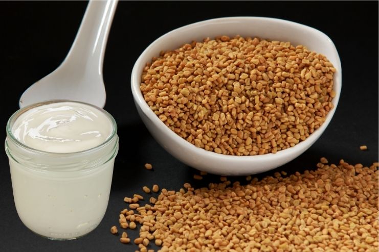Fenugreek milk