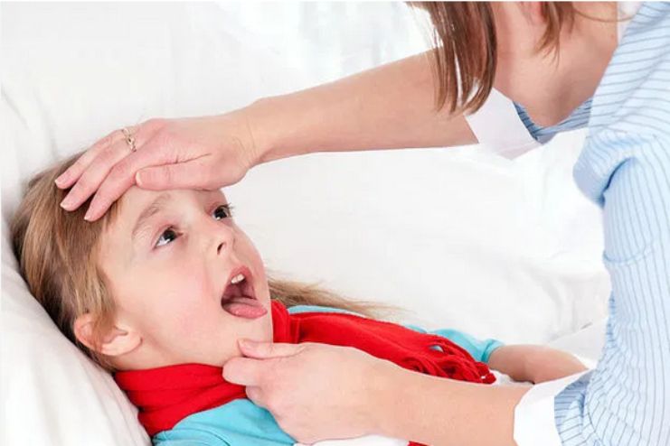 How do I take care of my child with herpangina