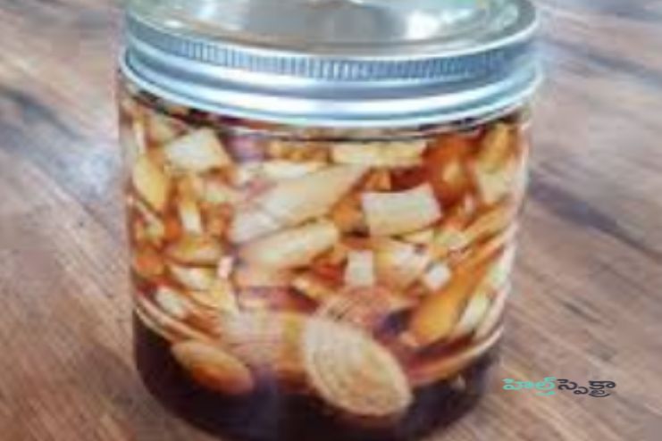 Onion and garlic syrup