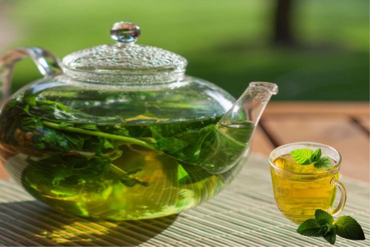 Peppermint tea