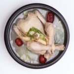 chicken soup making