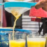 fresh juice from street vendors